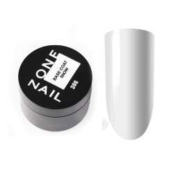 ONE NAIL   Base SNOW   30мл (шайба)   База камуфлирующая эластичная молочная  (легкие в снятии)
