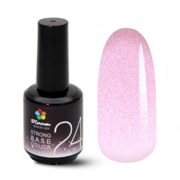BLOOM   Base Strong COLOR   #24   15мл   База камуфлирующая жесткая с шиммером