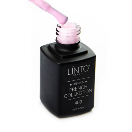 LINTO   #403   French Collection   10мл   Гель-лак полупрозрачный