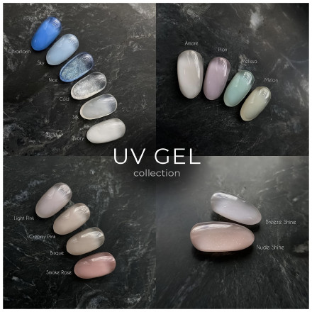 ONE NAIL   Gel UV   MELISSA   30г    Гель для моделирования средне-густой