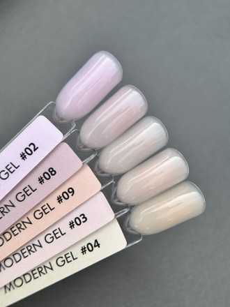 ONE NAIL &amp; GRAPE   Gel MODERN   #09   30г (шайба)    Гель для моделирования средней консистенции для верхних форм   Limited