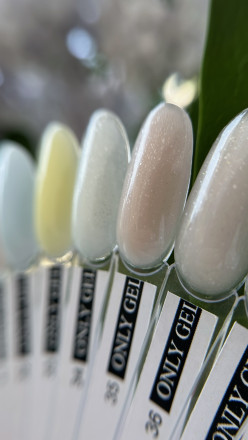 TIES   Гель для укрепления с шиммером  ONLY GEL  18мл   №37   (СНЯТО)