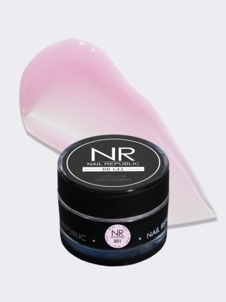 NAIL REPUBLIC   BB-GEL #201   30г   Гель  для моделирования средне-жидкий полупрозрачный