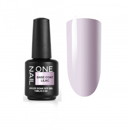 ONE NAIL   Base LILAC   15мл   База камуфлирующая жесткая