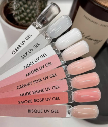 ONE NAIL   Gel UV   NUDE SHINE   50г   Гель для моделирования средне-густой
