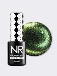 NAIL REPUBLIC   CAT 3D #026   10мл   Гель-лак кошачий глаз