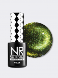 NAIL REPUBLIC   CAT 3D #027   10мл   Гель-лак кошачий глаз