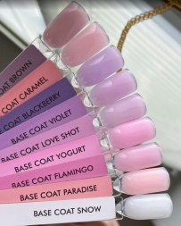 ONE NAIL   Base SNOW   15мл   База камуфлирующая эластичная молочная  (легкие в снятии)