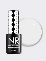 NAIL REPUBLIC   #001 Classic Vamp   10мл   Гель-лак для френча   Ярко Белый