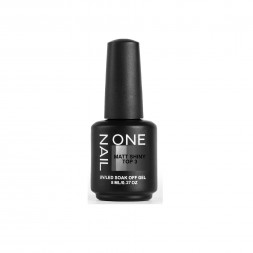 ONE NAIL   Top MATT SHINY   #3   8мл   Топ матовый без л/с с шиммером