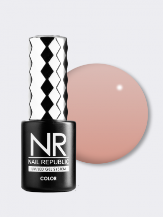 NAIL REPUBLIC   #002 Skin   10мл   Гель-лак полупрозрачный