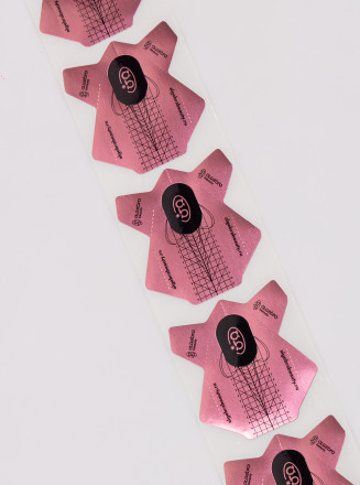 ALGEBRA BEAUTY   РОЗОВАЯ   (100шт)   Формы для наращивания на алюминиевой основе