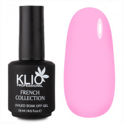 KLIO  Гель-лак полупрозрачный  15мл   FRENCH COLLECTION   #03   (СНЯТО)