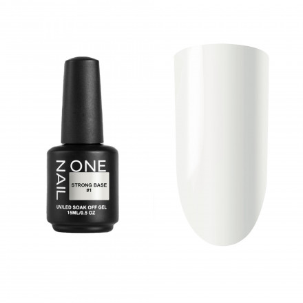 ONE NAIL   Base STRONG #01   15мл   База камуфлирующая густая