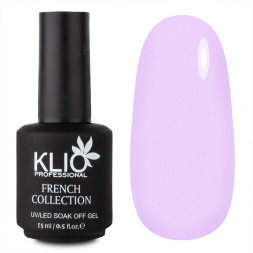 KLIO  Гель-лак полупрозрачный  15мл   FRENCH COLLECTION   #04   (СНЯТО)
