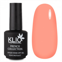 KLIO  Гель-лак полупрозрачный  15мл   FRENCH COLLECTION   #06   (СНЯТО)