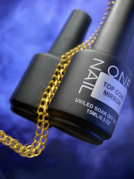 ONE NAIL   Top MIRROR   15мл   Топ без л/с