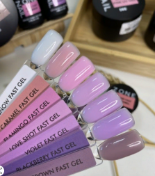 ONE NAIL   Gel Fast   SNOW   50г   Гель для моделирования средней консистенции молочный