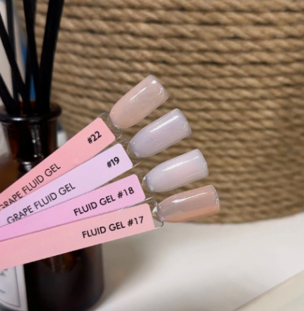 ONE NAIL   Gel FLUID   #17   15мл (флакон)   Гель для укрепления жидкий с шиммером