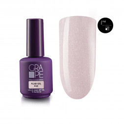 ONE NAIL &amp; GRAPE   Gel FLUID   #19   15мл (флакон)   Гель для укрепления жидкий с шиммером