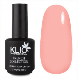 KLIO  Гель-лак полупрозрачный  15мл   FRENCH COLLECTION   #15   (СНЯТО)