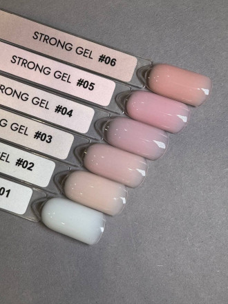 ONE NAIL   Gel  STRONG   #04   15мл (флакон)   Гель для моделирования средне-жидкий