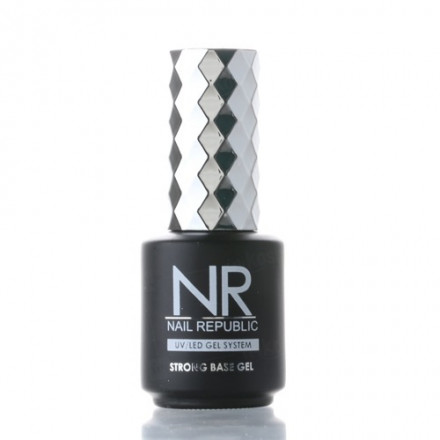 NAIL REPUBLIC   Base STRONG   15мл   База прозрачная средне-густая