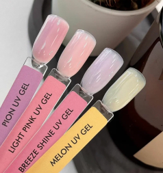 ONE NAIL   Gel UV   LIGHT PINK   30г    Гель для моделирования средне-густой