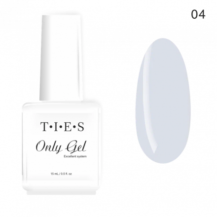 TIES   Гель для укрепления  ONLY GEL  15мл   №04   (СНЯТО)