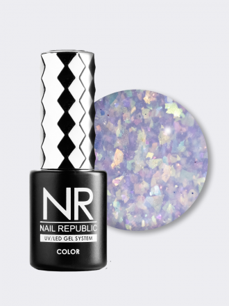 NAIL REPUBLIC   #1072 Opal Ocean   10мл   Гель-лак со слюдой
