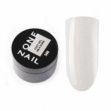 ONE NAIL   Gel Fast   MILK SHINE   50г   Гель для моделирования средней консистенции с шиммером молочный