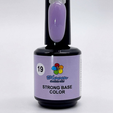 BLOOM   Base Strong COLOR   #19   15мл   База камуфлирующая жесткая цветная