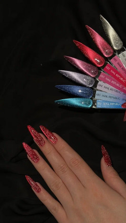 NAIL REPUBLIC   #685 Bright Cats   10мл   Гель-лак кошачий глаз светоотражающий
