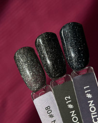 ONE NAIL   FLASH   #12   15мл   Гель-лак светоотражающий