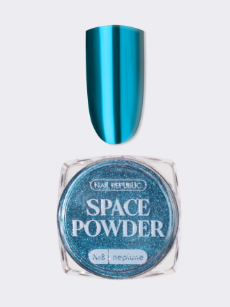 NAIL REPUBLIC   Powder SPACE   #08   Втирка металлик   Limited