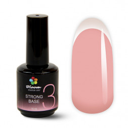 BLOOM   Base Strong COVER   #03   15мл   База камуфлирующая жесткая