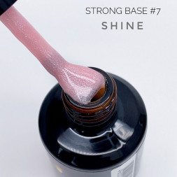 BLOOM   Base Strong COVER   #07   15мл   База камуфлирующая жесткая с шиммером