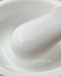 ONE NAIL   Gel FLUID   #24   15мл (флакон)   Гель для укрепления жидкий молочный