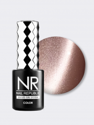 NAIL REPUBLIC   CAT Mousse #132   10мл   Гель-лак кошачий глаз