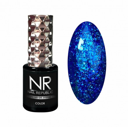 NAIL REPUBLIC   #464 Frozen   10мл   Гель-лак с шиммером
